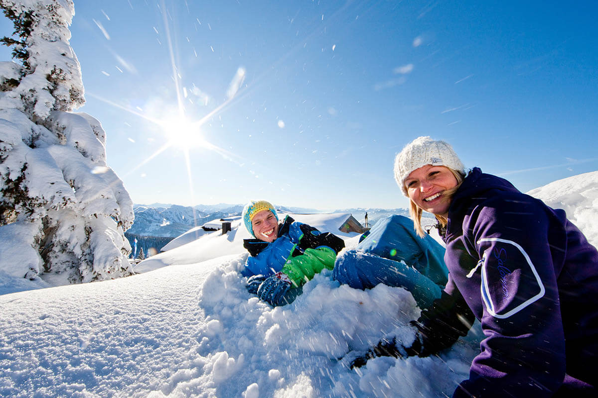 Winterurlaub in Flachau - Berghof Chalets Flachau